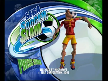 Sega Soccer Slam (USA) screen shot title